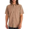 MARMOT Men’s Aerobora Short Sleeve Button-Down Shirt – Lightweight, Packable, Quick-Drying UPF Protection(Desert Khaki)