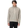 MARMOT Men’s Drop Line 1/2 Zip Fleece Jacket(Birch Bark Heather)