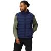 MARMOT Men’s Echo Featherless Vest – Lightweight Down Alternative Puffer Vest, Arctic Navy, Medium