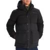 MARMOT Men’s Fordham Down Jacket – Waterproof, Breathable 700-Fill Insulated Puffer Coat(Black – Latest Collection)