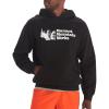 MARMOT Men’s MMW Hoody – Hooded Sweatshirt with Screen Printed Graphic, Double-Layer Hood and Kangaroo Pocket(Black)