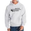 MARMOT Men’s MMW Hoody – Hooded Sweatshirt with Screen Printed Graphic, Double-Layer Hood and Kangaroo Pocket(Light Grey Heather)