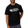MARMOT Men’s MMW Short-Sleeve Tee – Screen Printed Graphic on Soft, Breathable, Eco-Friendly Cotton/Poly Blend(Black)
