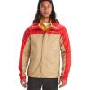 MARMOT Men’s Precip Eco Waterproof Rain Jacket – 100% Recycled, Breathable, Lightweight, Packable Raincoat(Shetland/Cairo)