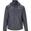 MARMOT Men’s Precip Eco Waterproof Rain Jacket – 100% Recycled, Breathable, Lightweight, Packable Raincoat(Slate Grey)