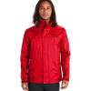 MARMOT Men’s Precip Eco Waterproof Rain Jacket – 100% Recycled, Breathable, Lightweight, Packable Raincoat(Team Red)