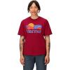 MARMOT Women’s Coastal Short-Sleeve T-Shirt – Screen Printed Graphic on Soft, Breathable, Eco-Friendly Cotton/Poly Blend(Red Mulberry)