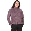 MARMOT Women’s Homestead Full-Zip Jacket – Blanket-Soft High-Pile Sherpa Fleece(Hazy Purple)