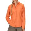 MARMOT Womens Women’s Airexchange UPF 40 Long Sleeve Shirt(Pomelo)