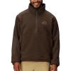 MARMOT mens Wanderer High Pile Fleece Pullover(Hickory Nut)