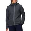 MARMOT womens Women’s Drop Line Full-zip Hoody(Steel Onyx Heather)