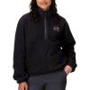 MARMOT womens Women’s Wanderer High Pile Fleece Pullover(Black)