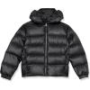 Marmot Kids Guides Down Hoody – 700 Fill Insulated, Water-Resistant, Lightweight Puffer Jacket with Hood(Jet Black)