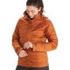 Marmot womens Women’s Precip Eco Waterproof Rain Jacket(Copper)