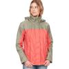 Marmot womens Women’s Precip Eco Waterproof Rain Jacket(Grapefruit/Vetiver)