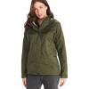 Marmot womens Women’s Precip Eco Waterproof Rain Jacket(Nori)