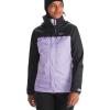Marmot womens Women’s Precip Eco Waterproof Rain Jacket(Paisley Purple/Black)