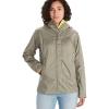 Marmot womens Women’s Precip Eco Waterproof Rain Jacket(Vetiver)