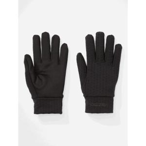 MARMOT Men’s Connect Liner Glove, Touchscreen Compatible(Black)