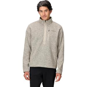 MARMOT Men’s Drop Line 1/2 Zip Fleece Jacket(Birch Bark Heather)