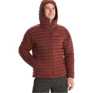 MARMOT Men’s Echo Featherless Hoody – Hooded Lightweight Down-Alternative Jacket, Whiskey Brown, Small