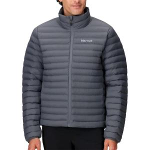 MARMOT Men’s Echo Featherless Jacket – Lightweight Down-Alternative Puffer(Steel Onyx – Latest Collection)