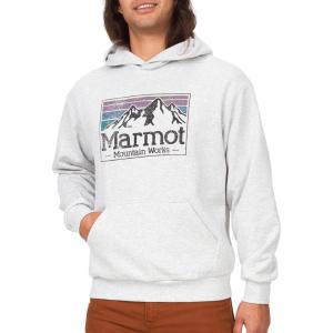 MARMOT Men’s MMW Gradient Hoody(Light Grey Heather)