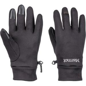 MARMOT Men’s Power Stretch Connect Glove, Black, X-Small
