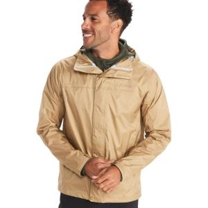 MARMOT Men’s Precip Eco Waterproof Rain Jacket – 100% Recycled, Breathable, Lightweight, Packable Raincoat(Shetland)