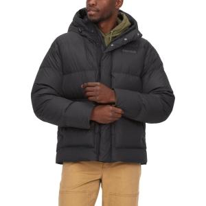 MARMOT Men’s Stockholm 700 Fill Down Puffer with Hood(Black – Latest Collection)