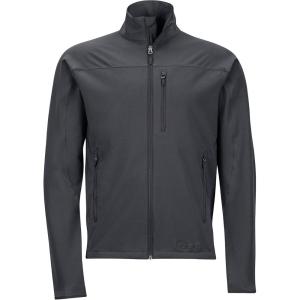 MARMOT Men’s Tempo Jacket – Breathable, Water-Resistant Softshell(Jet Black)