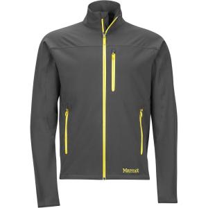 MARMOT Men’s Tempo Jacket – Breathable, Water-Resistant Softshell(Slate Grey)