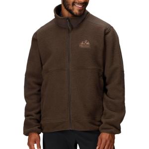 MARMOT Men’s Wanderer High Pile Fleece Jacket(Hickory Nut)