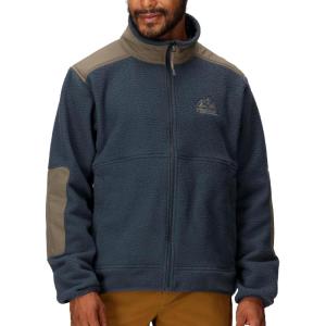 MARMOT Men’s Wanderer High Pile Fleece Jacket(Thunderhead/Claystone)