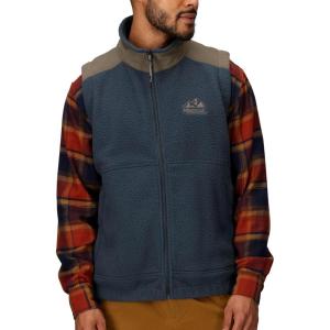 MARMOT Men’s Wanderer High Pile Fleece Vest(Thunderhead/Claystone)