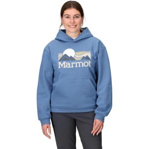 MARMOT Women’s Coastal Logo Hoody(Rain Cloud)