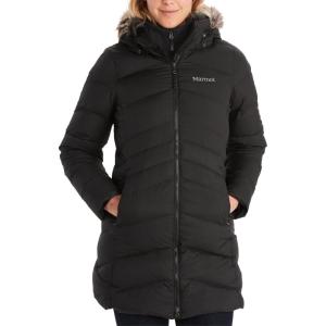 MARMOT Women’s Montreal Mid-thigh Length Down Puffer Coat(Black – Latest Collection)