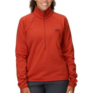MARMOT womens Leconte 1/2 Zip Fleece Jacket(Sumac)