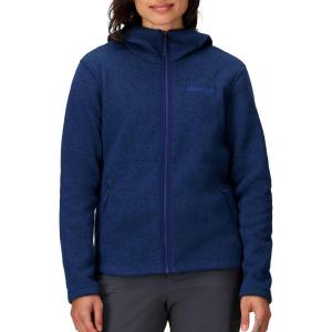 MARMOT womens Women’s Drop Line Full-zip Hoody(Arctic Navy Heather)