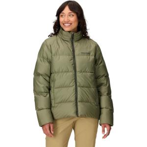 MARMOT womens Women’s Guides Down Jacket(Olive Grove)