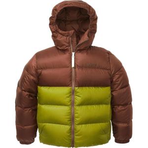 Marmot Kids Guides Down Hoody – 700 Fill Insulated, Water-Resistant, Lightweight Puffer Jacket with Hood(Pinecone/Cilantro)