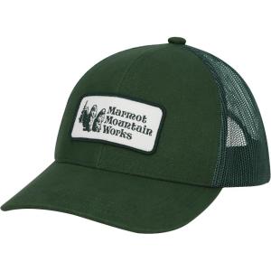 Marmot Unisex-Adult Retro Trucker Hat(Juniper Green)