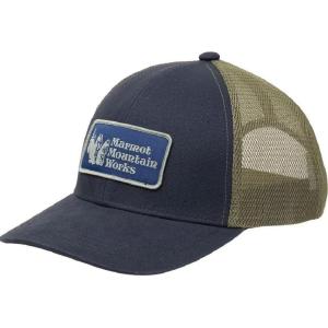 Marmot Unisex-Adult Retro Trucker Hat(Twilight Blue/Vetiver)