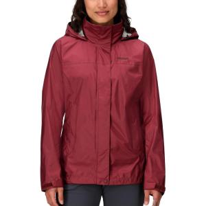Marmot womens Women’s Precip Eco Waterproof Rain Jacket(Acai Berry – Latest Collection)