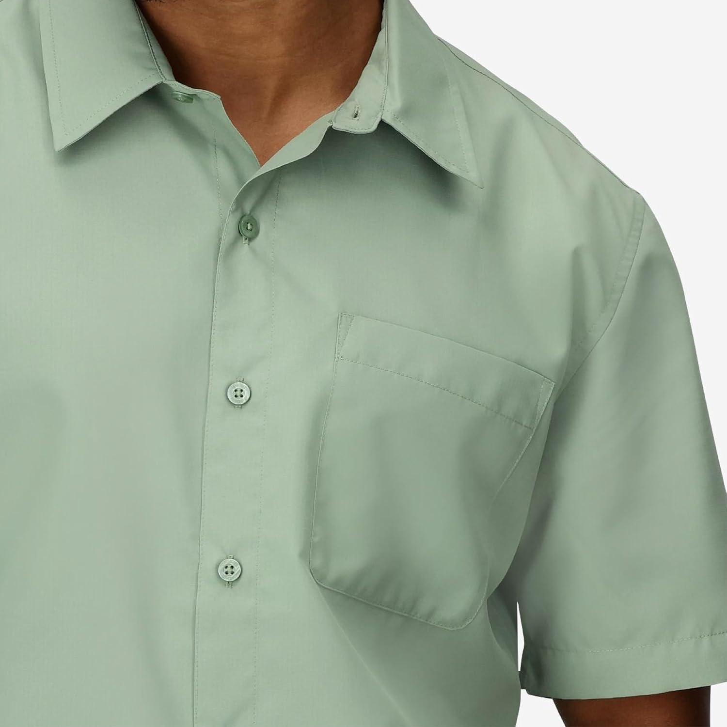 imageMARMOT Mens AirExchange UPF 40 Short Sleeve Shirt Lightweight Breathable QuickDry Agate Green XLarge
