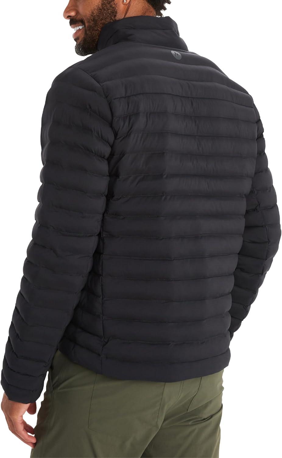 imageMARMOT Mens Echo Featherless Jacket Lightweight Down Alternative Puffer Coat Black Medium