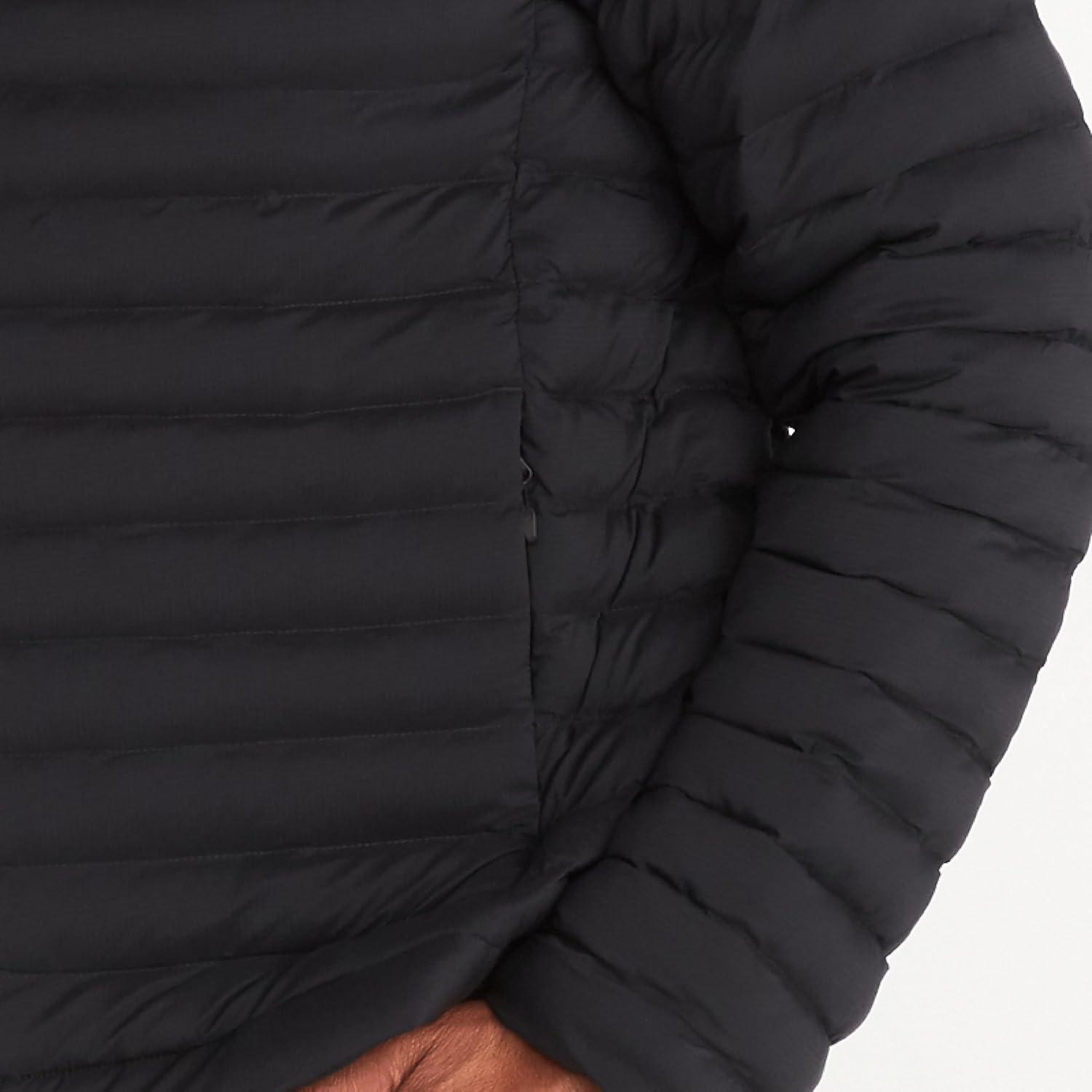 imageMARMOT Mens Echo Featherless Jacket Lightweight Down Alternative Puffer Coat Black Medium