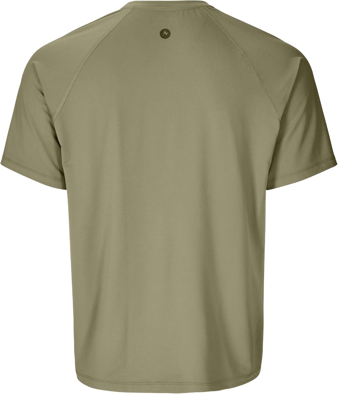 imageMARMOT Mens Windridge MoistureWicking EcoFriendly Breathable UPF Short Sleeve ShirtOlive Grove