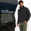 MARMOT Men’s Echo Featherless Jacket – Lightweight Down Alternative Puffer Coat, Black, Medium