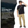 MARMOT Men’s Windridge Moisture-Wicking, Eco-Friendly, Breathable, UPF Short Sleeve Shirt(Black)